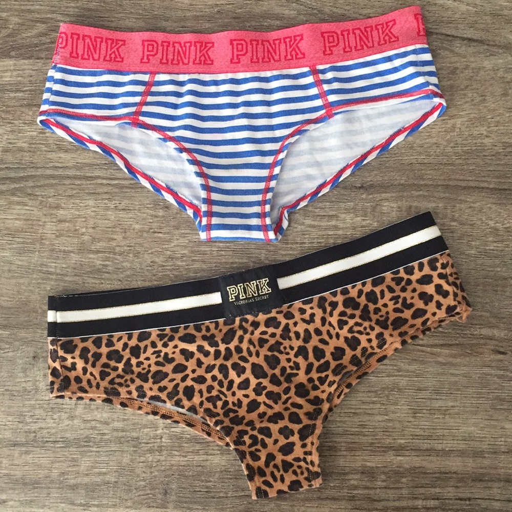 Cute VS PINK panties 5 count bundle 💝 - Picture 2 of 4